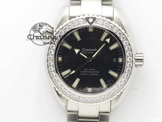 0411 UrbanStyle Planet Ocean 2016 43.5mm SS OM 1:1 Best Edition Gray Dial On Black Nylon Strap A 8168